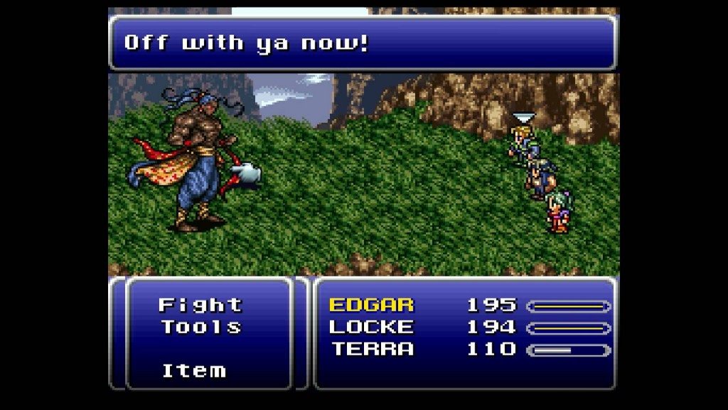 Final Fantasy VI Off with ya now!