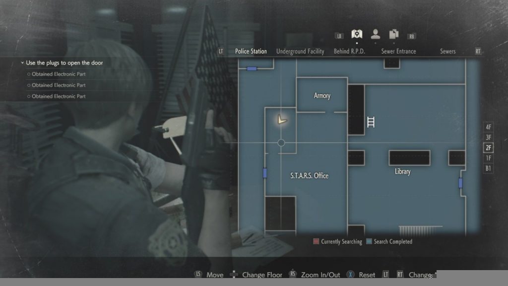Resident Evil 2 Map System
